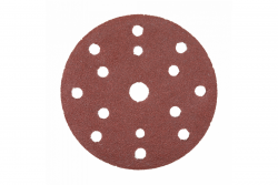 Hoegert Schuurplaat met gaten voor metaal/hout 150mm G100 5 stuks. 1208962119