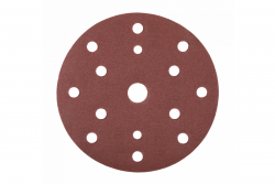 Hoegert Schuurwiel met gaten voor metaal/hout 150mm G120 5 stuks. 1208962120