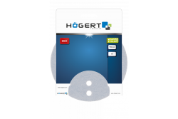 Hoegert Schuurplaat met gaten voor verf / vulmiddel 150mm G60 5 stuks. 1208962125