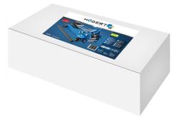 Hoegert Hydraulische fleskrik met laag profiel, 2,5 ton, 85-455 mm. 1208962141