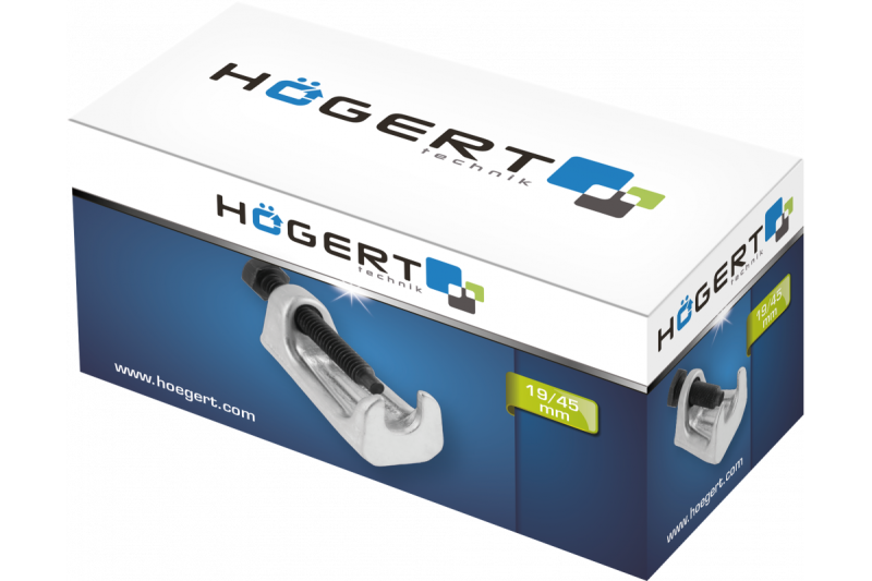 Hoegert Kogelgewricht trekker 19 x 45mm 1208962169