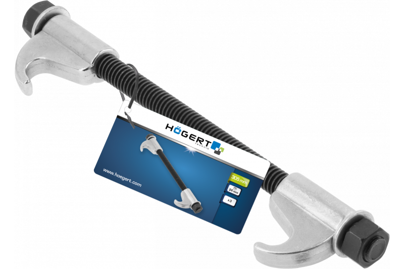 Hoegert Spoelveerklem 305mm 3 stuks 1208962176