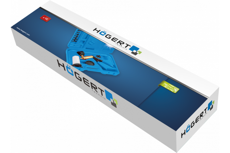 Hoegert Pomp met drukmeter voor remsystemen 16 stuks. 1208962228