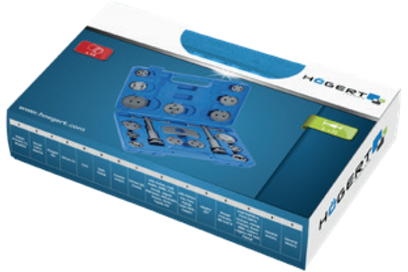 Hoegert Set voor het monteren van remzuigers 18 stuks. 1208962232