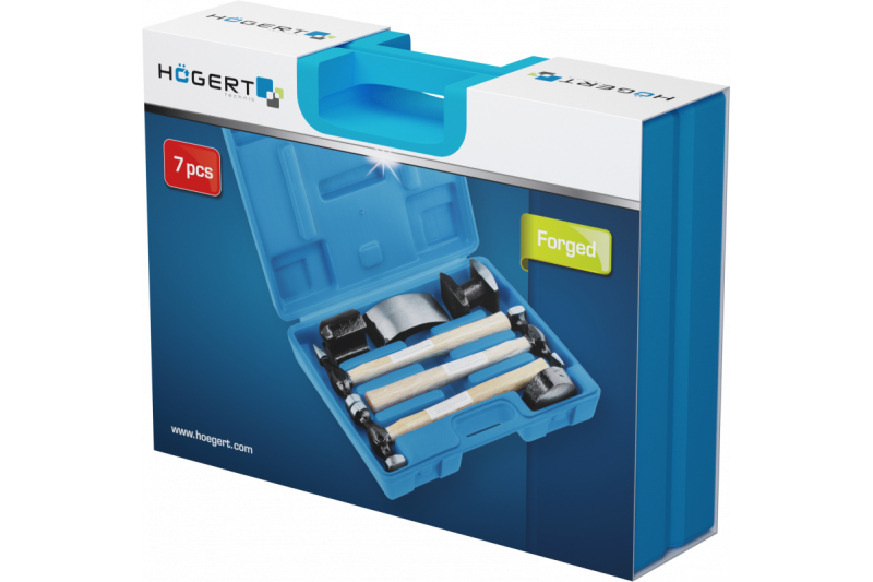 Hoegert Auto carrosserie reparatieset 7 stuks 1208962277
