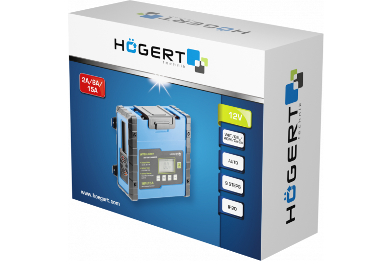 Hoegert Elektronische batterijlader 12V 1208962312