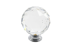 Knob Crystal Palace J 30 mm (chrome + CRYSTAL) Industry 1208962333
