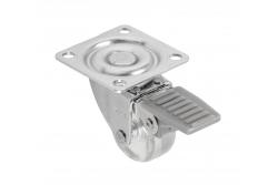 Transparent caster with brake 1208962362