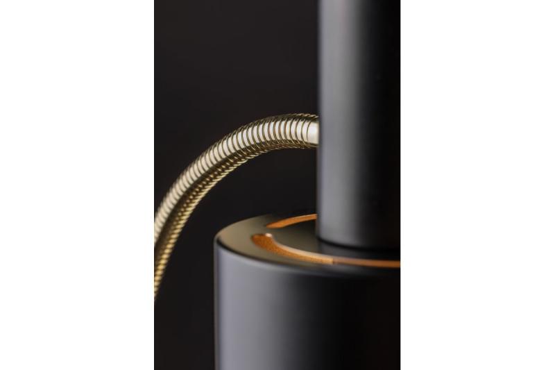 Decor Bureaulamp SELVIA II 5570 max. 250V 50/60Hz 1*E14 max. 25 W dia. 10 cm IP20 zwart/goud. 1208962513