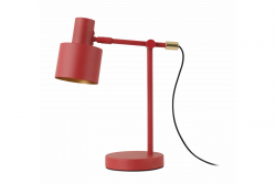 Decor Bureaulamp SELVIA II 9721 max. 250V 50/60Hz 1*E14 max. 25 W dia. 10 cm IP20 rood 1208962514