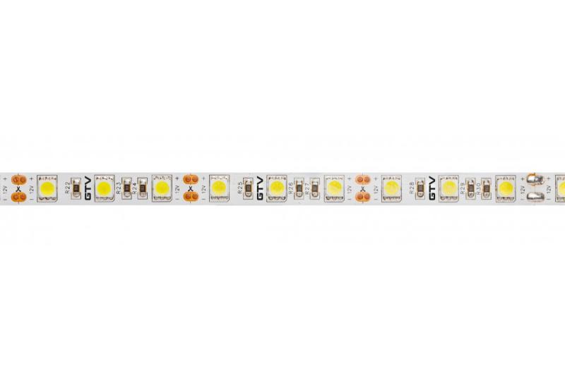 Flash Strip 5050, 300 LED warm white, 72W, without gel 10mm, Roll 5m, 12V 1208962578