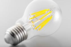 LED LIGHT SOURCE, FILAMENT,  A60, WARM WHITE, E27, 8W, AC220-240V/ 50-60Hz, RA>80, LIGHT ANGLE 1208962592