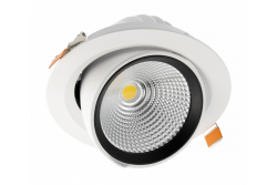 LED fixture ALTA COB,20W,2000lm,AC220-240V,50/60Hz,60°,IP20,4000K,recessed,adjustable 1208962609