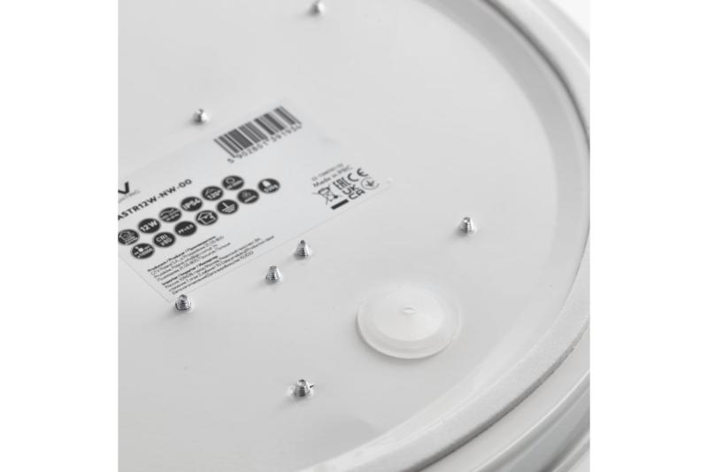 Ceiling lamp ASTRA LED, Ø255mm, 4000K, 12W, 960lm, AC220-240V, 50/60Hz, PF>0,5, IP54, 3y 1208962633