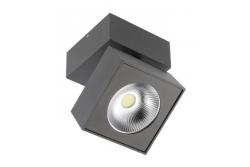 Decor Armatuur LED BIANCO 15W 1500lm AC220-240V 50/60 Hz PF> 0.5 Ra≥80 IP20 IK06.36 ° 4000K vierkant zwart. 1208962666