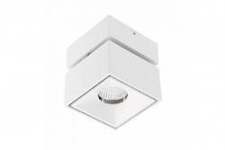 Decor 'LED armatuur bianco cct 8W 680lm AC220-240V 50/60 Hz Ra≥80 IP20 36° 2700/3300/4000K vierkant wit' 1208962675