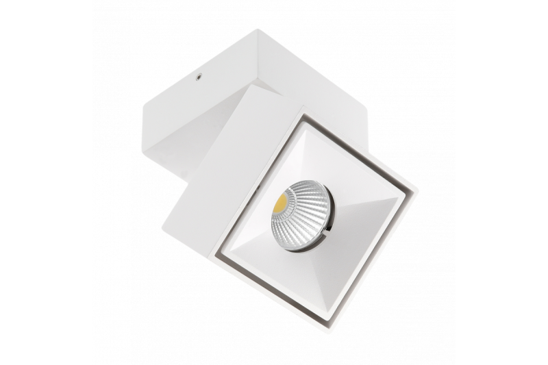 Decor 'LED armatuur bianco cct 8W 680lm AC220-240V 50/60 Hz Ra≥80 IP20 36° 2700/3300/4000K vierkant wit' 1208962675