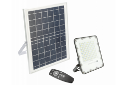 Solar LED floodlight BRAVOS, 50W, 500lm, 6400K, IP65, 120°, solar panel, remote control, 3y 1208962684