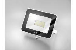 LED floodlight iLUX 10W, 800lm AC220-240V, 50/60 Hz, PF>0,5, RA>80, IP65, 120°, 6400K, white housing 1208962846