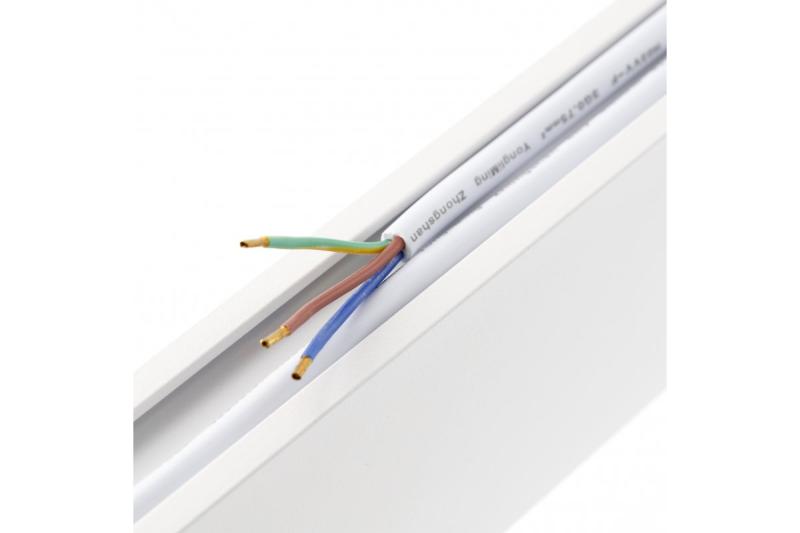 Decor LED opgehangen armatuur LIVIA 40W 3600lm AC220-240V 50-60Hz 100° RA>80 IP20 AL/PC 4000K 120cm wit. 1208962914