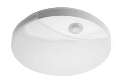 LED ceiling fixture LOGOS 16W with sensor, 1200lm, IP44,  AC220-240V, 50/60Hz, beam angle 360°, neutral white,  white housing 1208962918
