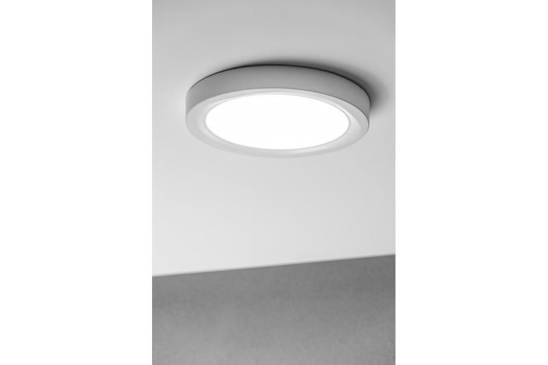 LOUIS LED downlight, IP54, 12W, 960lm, AC176-264V, 50/60Hz, 120°, 4000K, surface-mounted, circular 1208962923