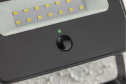 Solar LED floodlight LUMOS, with motion sensor, 10W, 850lm, 6400K, IP65, 120°, solar panel, 3y 1208962938