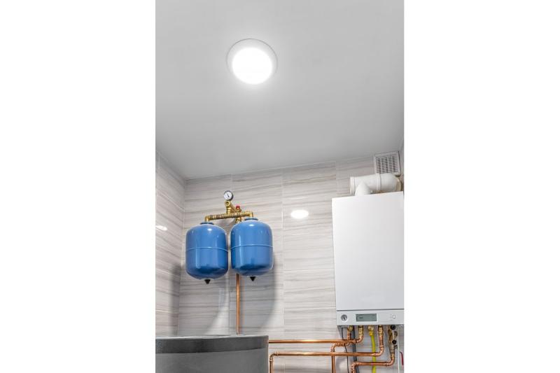 LED fixture MOZA, 12W, 1000lm, AC220-240V, 50/60Hz, PF>0,5, RA≥80, IP40, 120°,4000K, round, white 1208963004