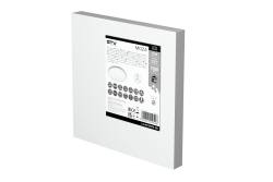 LED fixture MOZA, 18W, 1500lm, AC220-240V, 50/60Hz, PF>0,5, RA≥80, IP40, 120°,4000K, round, white 1208963006