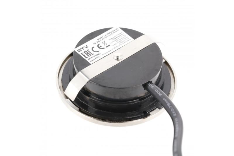 Barri  PLUS LED Set, 3x Recessed Round Luminaire 27 LED 3528SMD, Cold White, 230V, 1.5W 1208963015