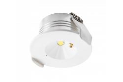 OMAHA-3 LED emergency lamp, 3W, 300lm, AC220-240V, 50-60Hz, IP20, 3h, 6400K, single-purpose, TEST BUTTON 1208963024