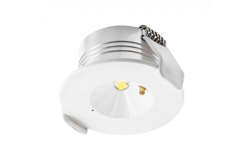 OMAHA-3 LED emergency lamp, 3W, 300lm, AC220-240V, 50-60Hz, IP20, 3h, 6400K, single-purpose, TEST BUTTON 1208963024