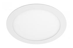 ORIS PLUS LED downlight, IP44, 24W, 2000lm, AC220-240V, 50/60Hz, 120°, 3000K, recessed, white 1208963081