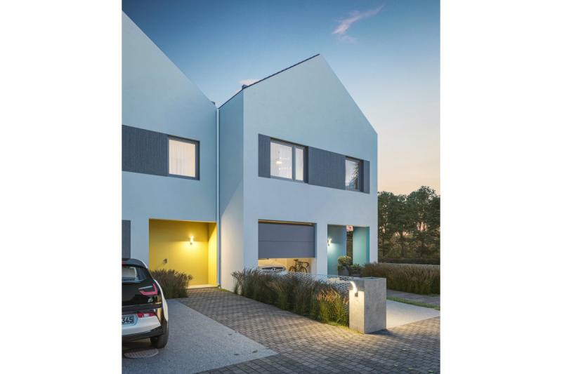 Decor Armatuur PARIS LED met bewegingssensor 10W 900lm IP54 AC220-240V 50/60Hz 140° 9m 4000K zwart. 1208963096