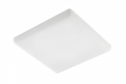 SORA LED downlight, IP54, 18W, 1800lm, AC220-240V, 50/60Hz, 120°, 4000K, recessed, square 1208963171