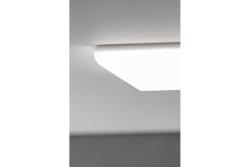 SORA LED downlight, IP54, 18W, 1800lm, AC220-240V, 50/60Hz, 120°, 4000K, recessed, square 1208963171