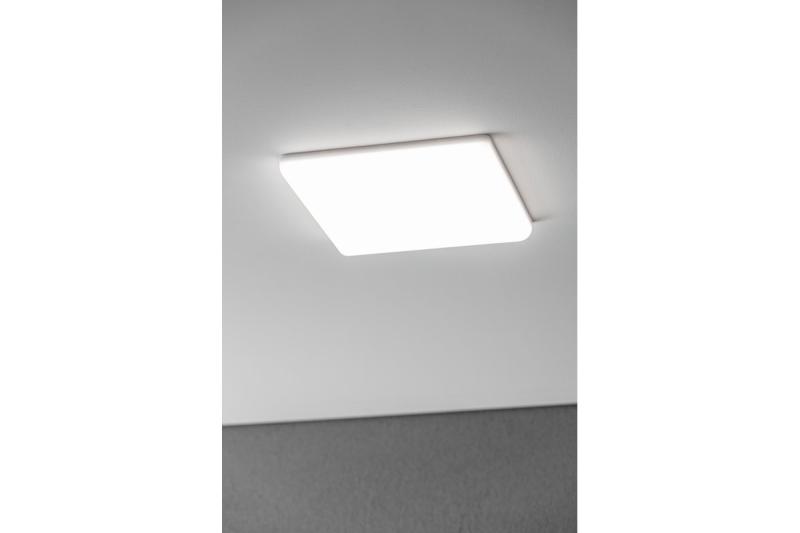 SORA LED downlight, IP54, 24W, 2400lm, AC220-240V, 50/60Hz, 120°, 4000K, recessed, square 1208963173