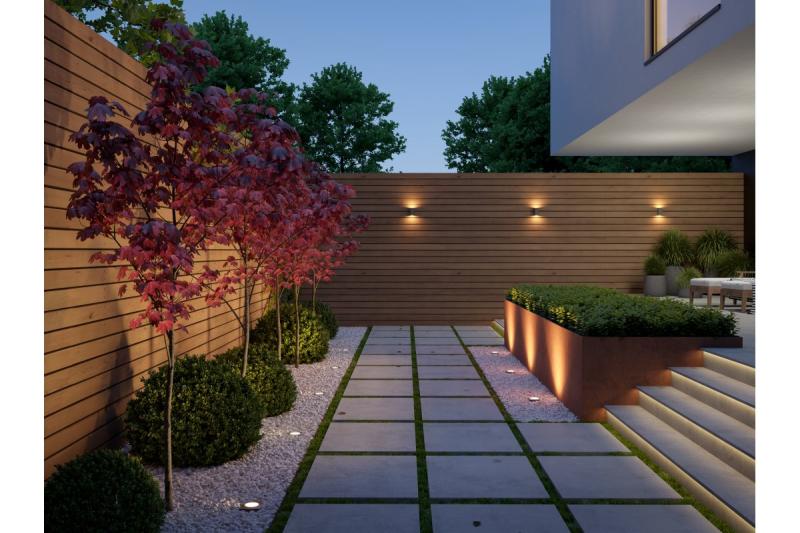 Decor Gevelarmatuur bidirectioneel TIAGO KW GU10 MAX.2x35W IP54 AC220-240V 50/60Hz zwart. 1208963202