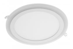 LED downlight TWINS, 16W (12W+4W), 1140lm, AC220-240V, 50/60 Hz, PF>0,5, RA>80, IP20, beam angle 120°, warm white 3000K, recessed, white housing 1208963220