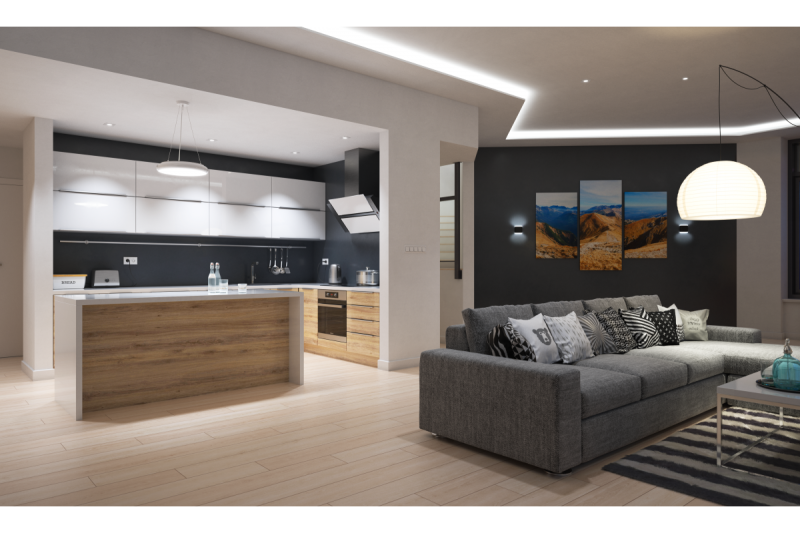 Decor Gevelarmatuur bidirectionele LED VALLA 8W 640lm AC220-240V 50/60Hz IP54 4000K 1208963228