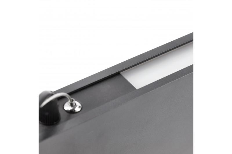 Decor LED opgehangen armatuur VILANA 42W (30W+12W) 4000K RA>80 220-240VAC 48/120° UGR<19 120cm zwart. 1208963237