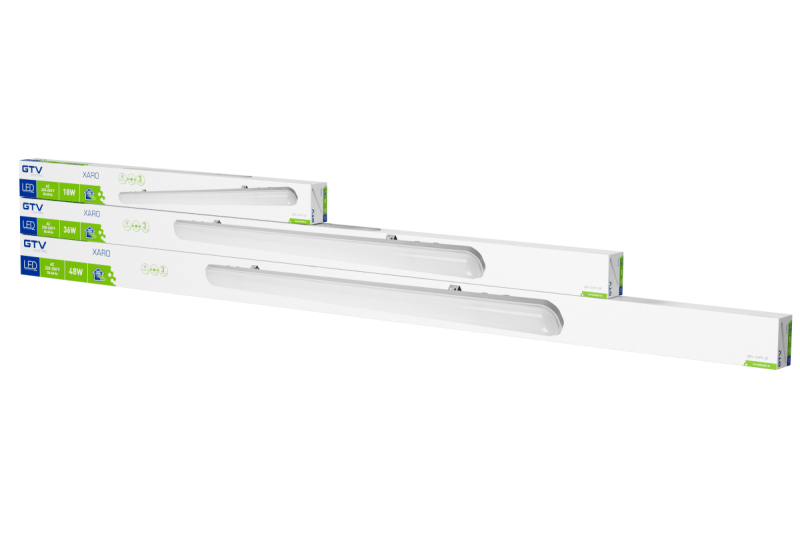 XARO LED airtide lamp, 36W, 4400lm, AC220-240V, 50/60 Hz, PF>0.9, RA>80, IP65, 4000K, 120cm 1208963265