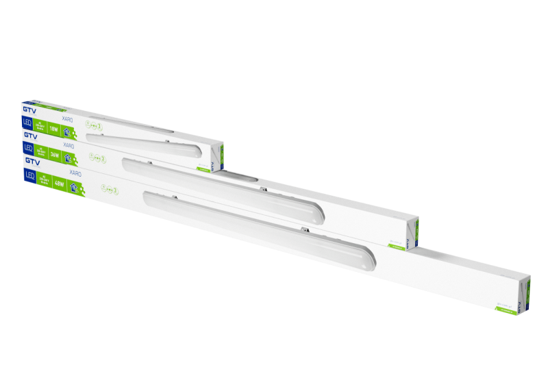 XARO LED airtide lamp, 48W, 5800lm, AC220-240V, 50/60 Hz, PF>0.9, RA>80, IP65, 4000K, 150cm 1208963266