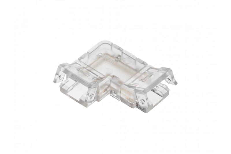 Transparent connector for COB tapes 8mm at 90st angle 1208963301