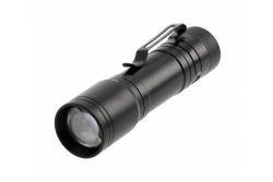 LED Flashlight for 1xAA battery, 3W, 200lm, 6400K, 250m, IP44, black 1208963353