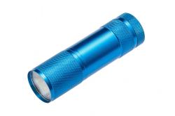 LED flashlight for 3xAAA batteries 1,5 V,3W,150lm,6400K,22m,IP20,blue 1208963357