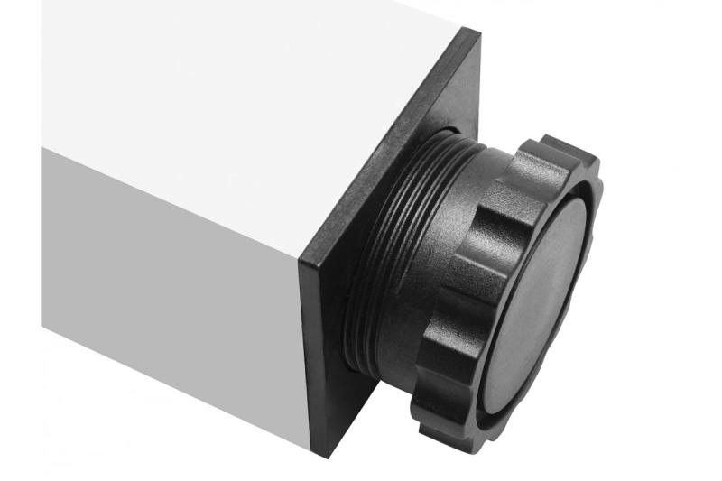 Vierkante 46mm aluminium tafelpoot 71cm hoog + 3cm in hoogte verstelbaar 1208963487
