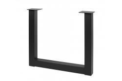 Frame leg GTV INDUSTRIA, rectangle PRO, H=710 mm, W=820 mm, profile 80 x 80, steel, black 1208963599