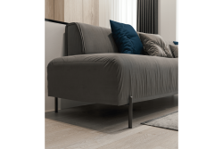 RONDA foot, height 180 mm, matt black 1208963628