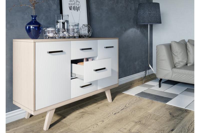 STOMP steel foot, h=120mm, black 1208963648